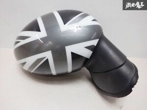 MINI ミニ 純正 ML16 R55 クラブマン 右ハンドル ドアミラー サイドミラー 右 右側 運転席 ブラックジャック柄 ミラーカバー付 即納 棚E-3