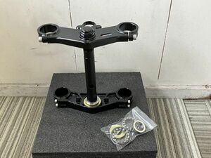 １円売切！新品！T2Racing製　MC21・28用 トリプルクランプキット　タイプ１　【 ブラック 】　Ｂ品　NSR250R　ステム