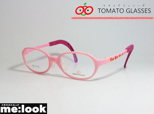 TOMATO GLASSES トマトグラッシーズ 安全 安心 軽量 柔らかい キッズ Jr ジュニア 子供用 眼鏡 メガネ フレーム TKAC19-PK-45 ピンク