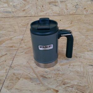 STANLEY スタンレー キャンプマグ 16oz 473ml 保温 保冷 マグカップ グリーン アウトドア キャンプ レジャー BBQ mc01064872