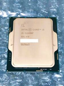 Intel Core i5-12400F 2.5GHz 第12世代 中古品 LGA1700 i5 12400F Alder Lake TB4.4GHz 6C/12T/18M