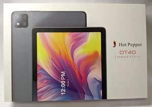 Hot Pepper Android タブレット DT40 10.1インチIPS液晶ディスプレイで目に優しい 