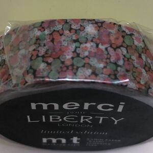 送料無料 新品 レア 入手困難 mt merci LIBERTY メルシー リバティ コラボ マスキングテープ 伊勢丹 マステ 花柄 カモ井