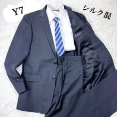 [美品]シルク混 XLサイズ MAJI スーツセットアップ Y7ブラック