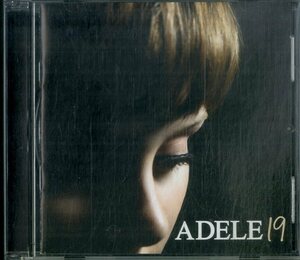 D00158627/CD/アデル (ADELE)「19 (2008年・5052498727124・ソウルジャズ・ネオソウル・SOUL・ピアノブルース)」