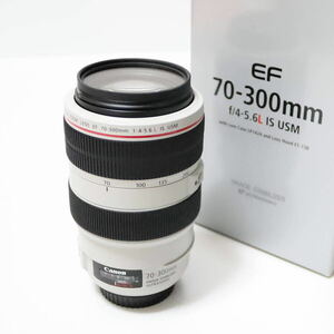 極美品 Canon(キヤノン) 望遠レンズ EF70-300mm f/4-5.6L IS USM