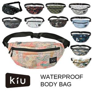 kiu ショルダーバッグ キウ WATERPROOF BODY BAG K84 kiuバッグ レオパード(175)