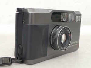 CONTAX 高級コンパクトフィルムカメラ T2 Carl Zeiss Sonnar 38mm F2.8 T* チタンブラック コンタックス ▽ 6DEBD-1