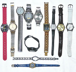 大量 まとめ売り PERSONS Q&Q J-AXIS など メンズ・レディース ほか 腕時計 各種 ウォッチ セット [ジャンク]