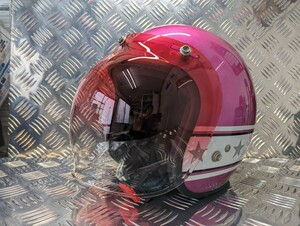 SWATTER　ジェットヘルメット ヘルメット アライ Arai　ショウエイ　バイザー　パープル　ピンク