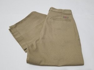 良好 ～90s USA製 DICKIES ディッキーズ 874 talon タロン チノパンツ w29 程度 ベージュ 90年代 アメリカ製 ビンテージ