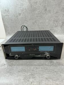 McIntosh マッキントッシュ MC150 パワーアンプ パネル割れ　ジャンク品