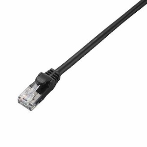 まとめ得 エレコム　Cat6準拠LANケーブル　LD-GPN/BK1 x [3個] /l