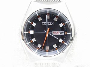 CITIZEN シチズン メンズ腕時計 デイデイト エコドライブ ソーラー E101-S117437 極美品