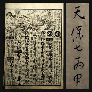 1836年 三国傅燈佛由来 和本 天保7年 検索: 浮世絵 唐画 浮世絵 南画 唐本 漢籍 支那 玉扣 線装 木版刷 木刻本 筒子頁 殿本 套印 宣紙 石印