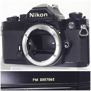 B603◆美品◆ Nikon ニコン FM ブラックボディ
