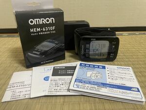 OMRON オムロン 手首式血圧計 HEM-6310F ブラック ヘルスケア