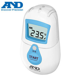A&D　1秒測定　非接触体温計　でこピッと　UT-701　ブルー　新品