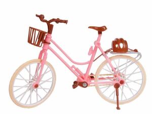 ドール用の自転車リカちゃん・バービーちゃん・ジェニーちゃん・お人形さん用　置物 自転車 ミニチュア