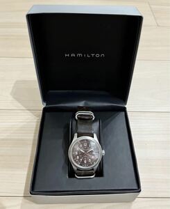 ◆ハミルトン〈HAMILTON〉自動巻時計 KHAKI