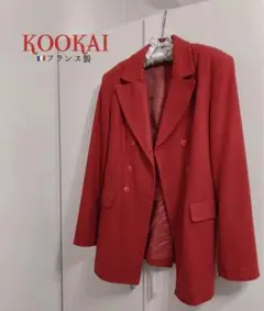 KOOKAI レッドジャケットコート