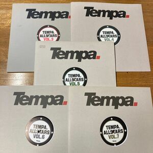 Dubstep ! 激レア!!! Tempa Allstars Vol.3 ～ Vol.7 / セット!