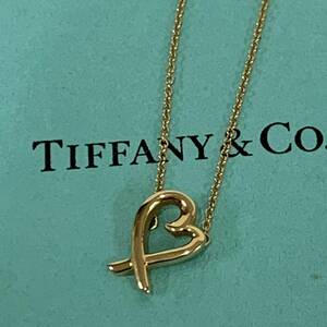 Tiffany & Coティファニー TIFFANY アクセサリー ネックレス ペンダント パロマピカソ AU750 現状品 ハート 18K カ4 