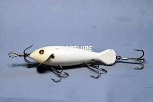 VINTAGE HEDDON SPINDIVER C1919 WOODEN GLASSEYE LURE USA #CHIPPEWA #VINTAGELURE #WOODENLURE