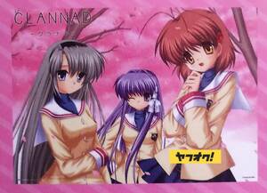 クラナド CLANNAD ポスター タイトーくじ本舗 F賞 Key　Second Edition　単品 未開封品