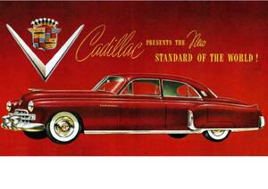 ◆1948年の自動車広告　キャデラック3　Cadillac