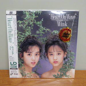 WINK Heart On Wave レーザーディスク LM024-8051 ハート・オン・ウェーブ ウィンク