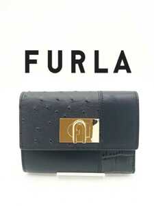 【新品】FURLA フルラ ３つ折り 財布 ブラック