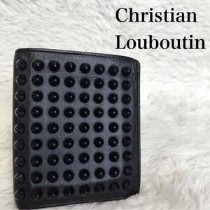 クリスチャンルブタン PAROS パロスウォレット スタッズ 2つ折り財布 Christian Louboutin 