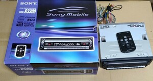 Sony CDX-R3300 MP3 CD カーオーディオ 1DIN 中古品　リモコンつき