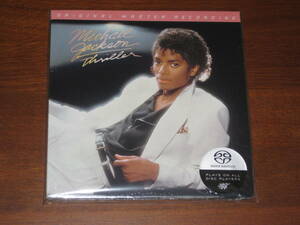 MICHAEL JACKSON マイケル・ジャクソン/ THRILLER 2022年発売 MFSL社 Hybrid SACD 輸入盤