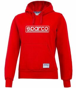 SPARCO（スパルコ） パーカー HOODIE LADY FRAME レッド 女性用 Mサイズ