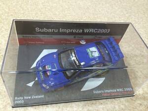 [NS] Modelo para coleccionistas Subaru Impreza スバルインプレッサ デアゴスティーニ 1/43 WRC2003