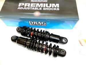 DRAG SPECIALTIES・ダイナ・11インチ 車高調リアサス・ブラック　1310-1198