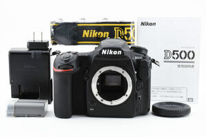 【美品】ニコン Nikon D500 《ショット数2134回》　　　　　　　　　AP250455A3004