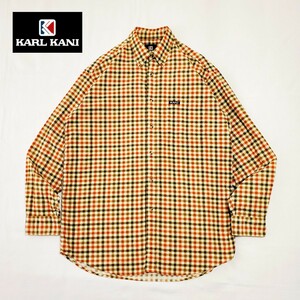 90s KARLKANI JEANS カールカナイ BD チェックシャツ