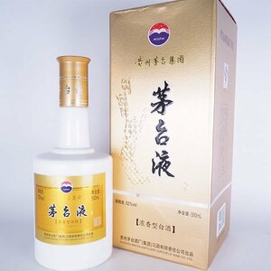 1円～★貴州茅台 茅台液 陶器ボトル ＊箱付 ※ 500ml/1,000g 52% 中国酒 MOUTAI マオタイ TD28021