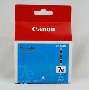 新品 未開封 未使用 Canon キャノン PIXUS 純正インク BCI-7eC シアン 期限切れ
