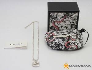 ◆◇【超美品】GUCCI グッチ インターロッキングG シルバーネックレス Ag925◇◆