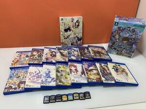 3/4☆SONY　PS VITA　ソフトまとめ　碧の軌跡/P4G　ペルソナ/カラーマリス/FF/アーシャのアトリエ Plusなど　写真追加あり☆A2