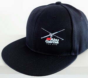 新品★Abu Garcia CAP アブガルシア フラット キャップ 6パネル Xロッド 帽子 アドベンチャー バスフィッシング ストリート 