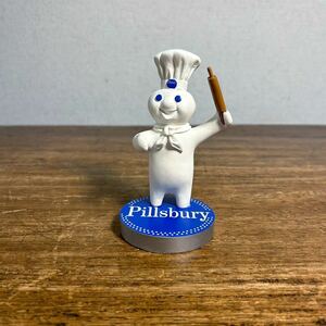 貴重 Pillsbury Doughboy フィギュア 陶器? ドゥボーイ ビンテージ 置物 人形 ノベルティ 雑貨 レトロ アンティーク コレクション