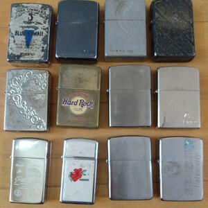 送料無料 1円 ～ ZIPPO ジッポライター ジッポ オイルライター ARMA 中古 12個セット 