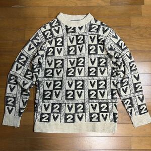 ①VERSACE ヴェルサーチ vintage VERSACE CLASSIC V2 knit ニット