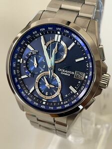 新品未使用　CASIO OCEANUS OCW-T2600-2A2JF 腕時計 オシアナス チタン