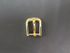 中古 セイコー シチズン カシオ 汎用 尾錠 美錠 ピンバックル 色: ゴールド 幅: 8mm 管理No.31646